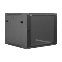 Caymon WPR609R/B Шкаф телекоммуникационный настенный 19''. Материал сталь. Передняя дверь из закаленного стекла.  Монтажная высота 9U. Габаритные размеры, мм (Ш x В x Г): 600x501x600. Масса 26 кг. Цвет черный (RAL9004).