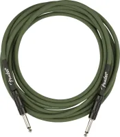 FENDER Strummer Pro 13' Instrument Cable Drab Green гитарный кабель, зеленый