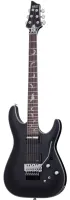 SCHECTER DAMIEN PLATINUM-6 FR S SBK - электрогитара, 24 лада, корпус: красное дерево, гриф: клён 3 куска, накладка палисандр, вклееный, звукосниматели: HH EMG81, Sustaniac, регуляторы: громкость, тон, 3х позиционный переключатель, 2 доп переключателя для