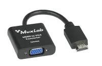 Преобразователь [500466] MuxLab 500466  сигнала HDMI  в VGA, 1 вход (HDMI), 1 выход (VGA).