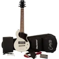 Carry-on lite white sale  тревел-гитара в комплекте с amplug