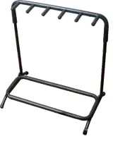 ECO GS021 Black Подставка под 5 гитар(акустические и электро), Специальное мягкое резиновое покрытие защищает инструмент. Высота: 72,5см., Ширина: 68,5см, Вес: 2.5кг.,Цвет: матовый черный. Поставляется по 2 шт. в коробке: 80х72х30см.