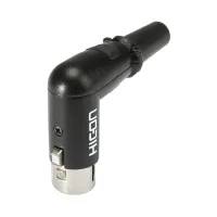 Sommer Cable HI-X3RF-M- Угловой разъем XLR 3-pin (розетка), под пайку