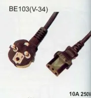 Soundking BE103 30ft(9 m)  сетевой шнур 250V10A