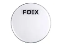 FDH-25TR-18 Пластик для малого и том барабана 18", прозрачный, Foix