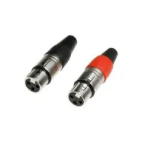 Adam hall 7907  разъемы xlr (f), 2 шт в упаковке,