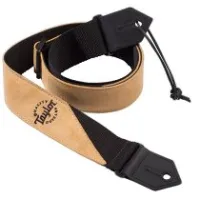 TAYLOR 65122 Suede/Poly Strap, Tan Гитарный ремень, замша/полипропилен, регулируемая длина (100-167 см), цвет светло-коричневый