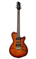 028672 xtSA Lightburst Flame Электрогитара, Godin