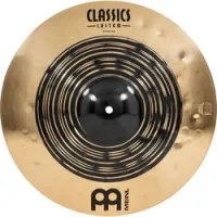 Meinl 16" crash classics custom dual  тарелка crash