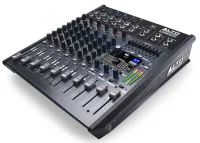 Alto LIVE 802 микшер, 4 моновхода (2 компрессора), 2 стерео, 5 микрофонных предусилителей, 2 AUX-шины, процессор эффектов, USB