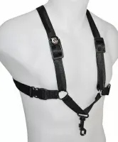 Ремень для альт, тенор и баритон саксофона BG Men XL S43M с металлическим крючком