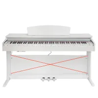ROCKDALE Etude 128 Graded White с открытой стойкой 