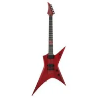 Solar guitars x2.6rop+  электрогитара с кейсом, нн, клён/ эбони, сунгкай, цвет красный