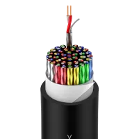 ROXTONE TCC40/100 (под заказ) Аудиокабель, мультикор, 20мм, AWG: 26, 40x2x0,14кв.мм. Экранирование: 100%, 100м.