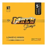 Markbass longevo series mb5less45130ls  струны для 5-стр. баса, 45-130, сталь, с защитным покрытием