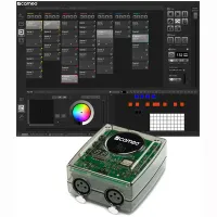 DVC PRO 1024-канальный интерфейс USB-DMX и пакет программного обеспечения, шт