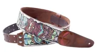 8401070280309 Mojo Tiki White Ремень для гитары, RightOn Straps