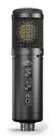 Микрофон Antelope Audio [Axino Synergy Core] конденсаторный, USB, 24 бит/192 кГц, диафрагма: 34 мм, кардиоида, 20 Гц - 20 кГц, уровень звукового давления: 140 дБ (<1% THD при 1 кГц), USB тип B (совместим с USB 2.0)
