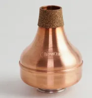 Trumpet mute TrumCor The Zinger in Solid Copper - Copper Harmon-style trumpet mute