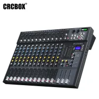 MR-9120/Аналоговый микшер, 12 входов, 3-полосный эквалайзер, Bluetooth/CRCBOX