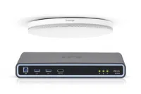 Biamp Devio SCR-20CX White - Хаб для переговорных комнат. В комплекте потолочный микрофон TCM-XEX и SCR-20. Цвет белый