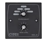 CLOUD RSL-6B Панель удаленного управления (выбор источника, изменение уровня громкости). Цвет черный