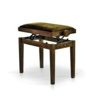 Hidrau BG27 Oak Matt (TC6)  банкетка, сатинированный дуб, бежевый вельвет