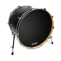 BD20RA EQ1 Пластик для бас-барабана 20", резонансный черный, Evans