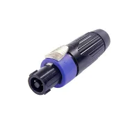 Neutrik NLT4FX-BAG Кабельный разъем SPEAKON Neutrik, 4х контактный, внешний диаметр кабеля: 8 - 20 мм, тип - мама