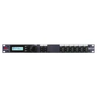 DBX dbx 1260 аудио процессор для многозонных систем. 12 входов - 2 балансных мик/лин Phoenix, 8 RCA, S/PDIF; 6 балансных Phoenix выхода