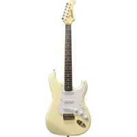 Fernandes le-1z 3s cw/ l  электрогитара stratocaster sss, цвет - кремовый