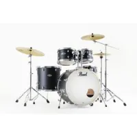 Pearl exx725sbr/ c761  ударная установка из 5-ти барабанов, цвет satin shadow black, (4 коробки)