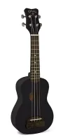 KT-SBK Kohala TIKI Укулеле сопрано, черный, Hohner
