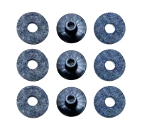 ZILDJIAN ZFSPK Cymbal Felt And Sleeve 3 Pack фетровая прокладка для тарелок (пара)