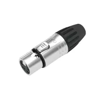 Seetronic SCMF4- Кабельный разъем XLR 4-pin (розетка), на кабель диаметром 3,5–8,0 мм, под пайку