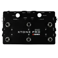 XSONIC XTONE Pro - гитарный USB-аудиоинтерфейс с ножным контроллером, 2 входа, вход для педали экспрессии, поддержка iOS, Windows, Mac, Android