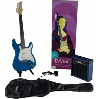DAVINCI SET-100 BL - Электрогитара в наборе