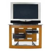 Стойка BDI Axis 4-полочная под телевизор Walnut (8028)