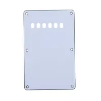 M654 Задняя крышка для Squier, 3 слоя, белая, Musiclily