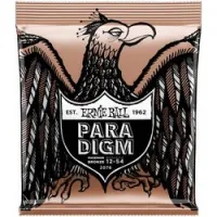 Ernie ball 2076  струны для акустической гитары paradigm phosphor bronze 12-54