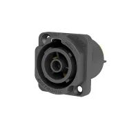 Seetronic SAC3FPX Разъем панельный типа powercon(In), 3-х контактный, IP65, Цвет: черный. Резиновая прокладка продается отдельно (CNAC-FPX).