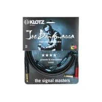 Klotz jbnrsp060  высококачественный гитарный кабель joe bonamassa, джек/ джек угл neutrik silent, 6 м