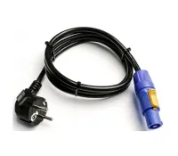 SILVER STAR EU PLUG 'SCHUKO - powerCON 16A'  X20026 1,5 m Силовой кабель с разъёмом powerCON (3x1.5 mm2), вилка SCHUKO. Длина 1,5 м. 2270000002