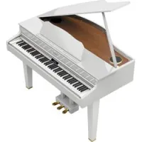 Roland gp607-pw  цифровой рояль, 88 клавиш, 384 полифония, 307 тембр, вес 86 кг