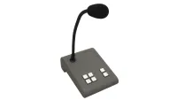 Микрофон BIAMP [MICPAT-6] (APART) с селектором на 6 зон трансляции. Может использоваться с MA247. RJ45. Кабель в комплекте (5 м).