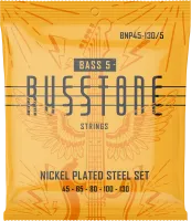 Russtone BNP45-130/5 струны для бас-гитары Nickel Plated Bass (45-65-80-100-130)