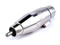 Proel AT510 переходник с XLR гнездо на RCA разъём, металлический корпус