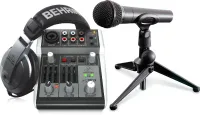 BEHRINGER PODCASTUDIO 2 USB - комплект для домашней звукозаписи и подкастинга.