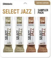 DSJ-L2M Select Jazz Набор тростей для саксофона баритон, размер 2M-2H, 4шт, Rico