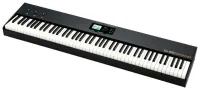 Studiologic SL88 Grand - USB MIDI клавиатура, 88 клавиш с молоточковой механикой и послекасанием Fatar TP/40WOOD, 250 программ, TFT LCD дисплей 320х240 точек, 3 программируемых Stick, энкодер навигации, в комплекте педаль сустейна VFP1/10, адаптер электро